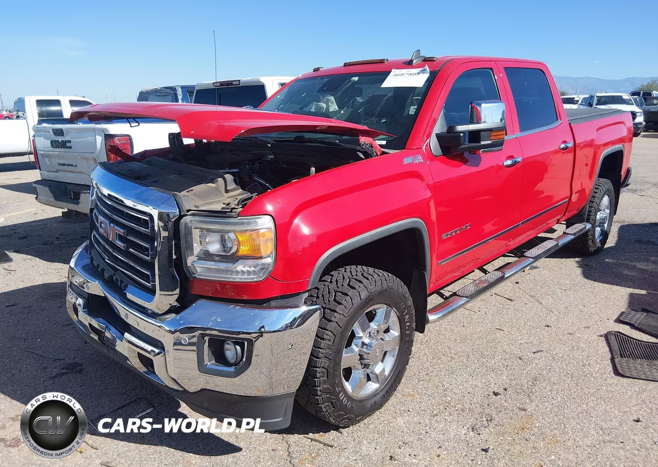 2015 GMC Sierra 2500Hd Slt VIN:1GT12ZE8XFF601911 - 2