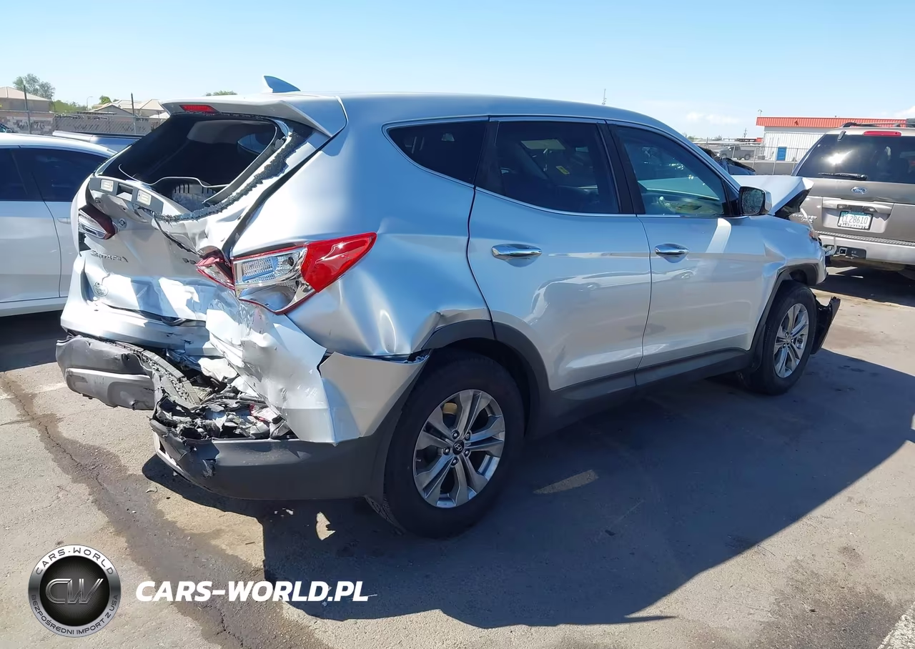 2015 Hyundai Santa Fe Sport 2.4L VIN:5XYZT3LB5FG284838 - 4