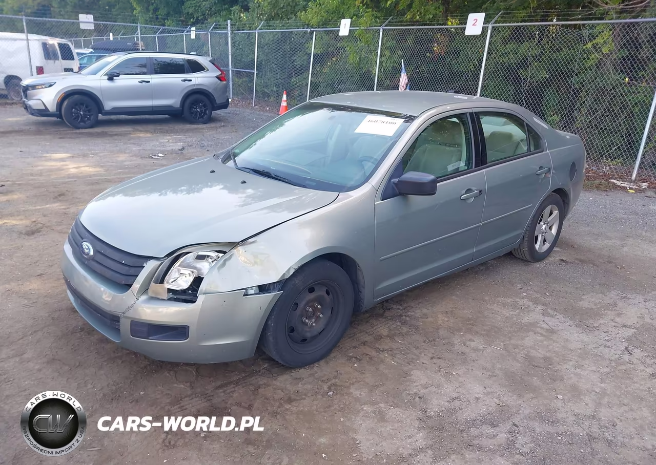 2008 Ford Fusion S VIN:3FAHP06Z08R159056 - 2