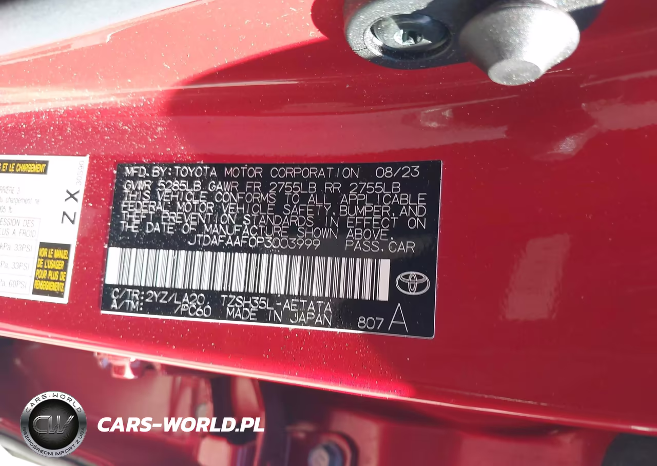 2023 Toyota Crown Platinum VIN:JTDAFAAF0P3003999 - 9
