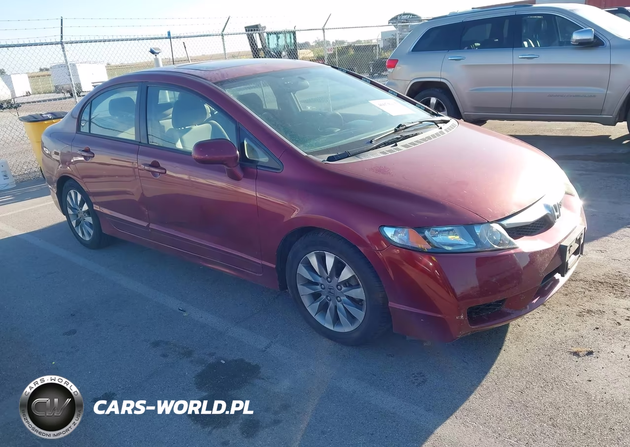 2009 Honda Civic Ex VIN:2HGFA16819H338639 - 1