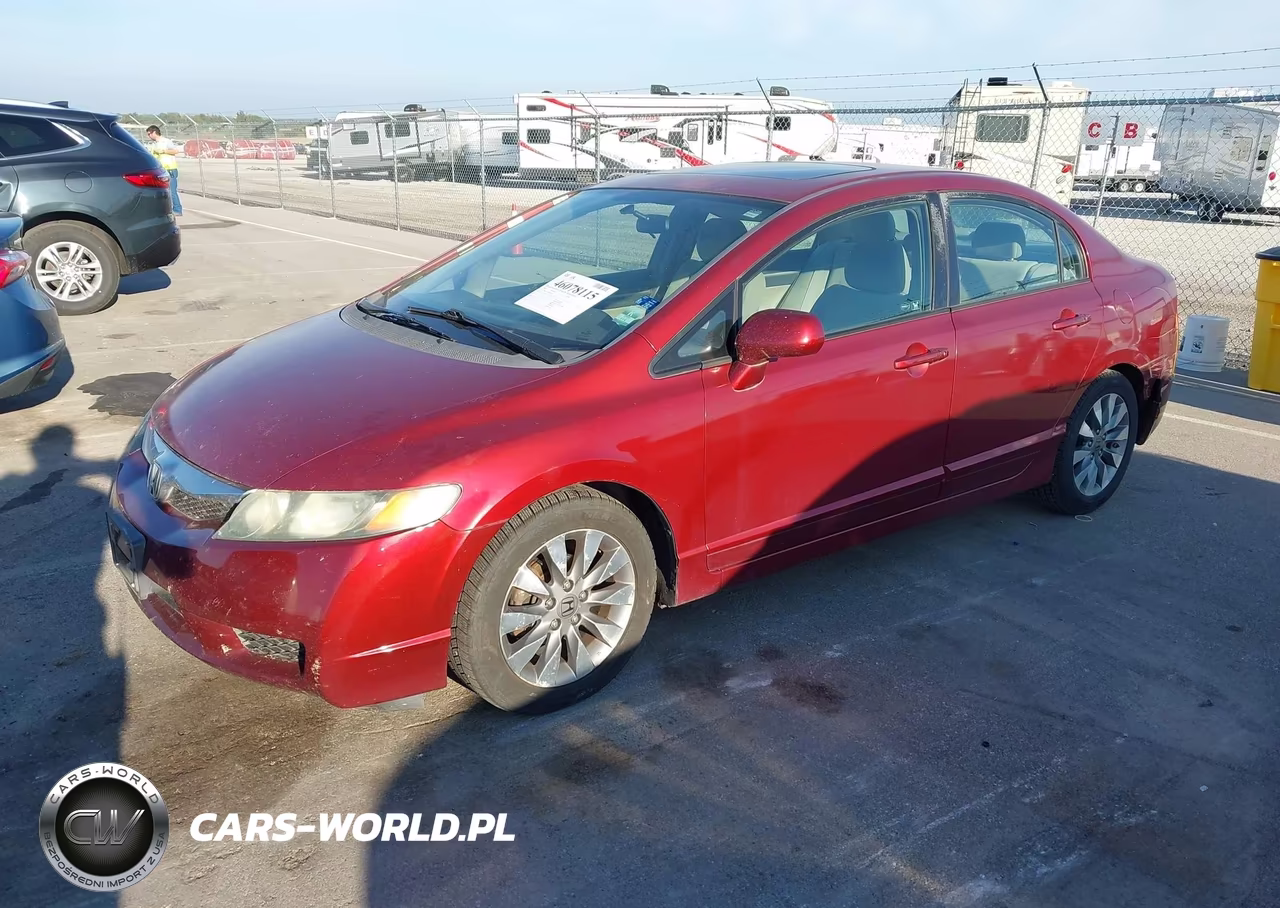 2009 Honda Civic Ex VIN:2HGFA16819H338639 - 2