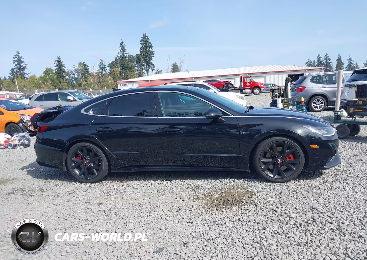 2022 Hyundai Sonata N Line Night Edition VIN:5NPEK4JC1NH146448 - 14