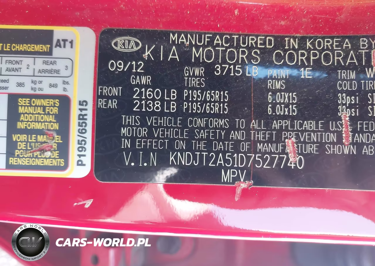 2013 Kia Soul VIN:KNDJT2A51D7527740 - 9