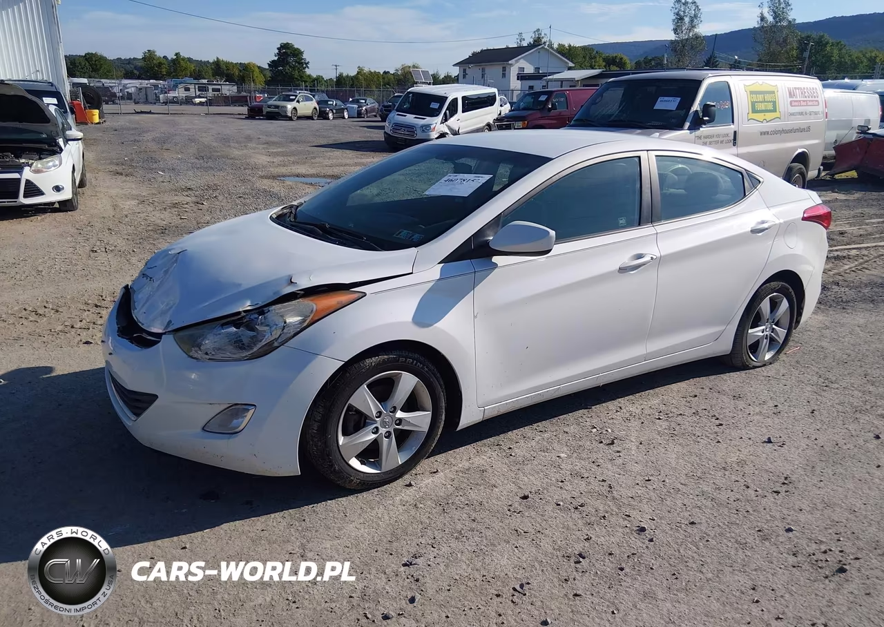 2013 Hyundai Elantra Gls VIN:5NPDH4AE4DH442672 - 2