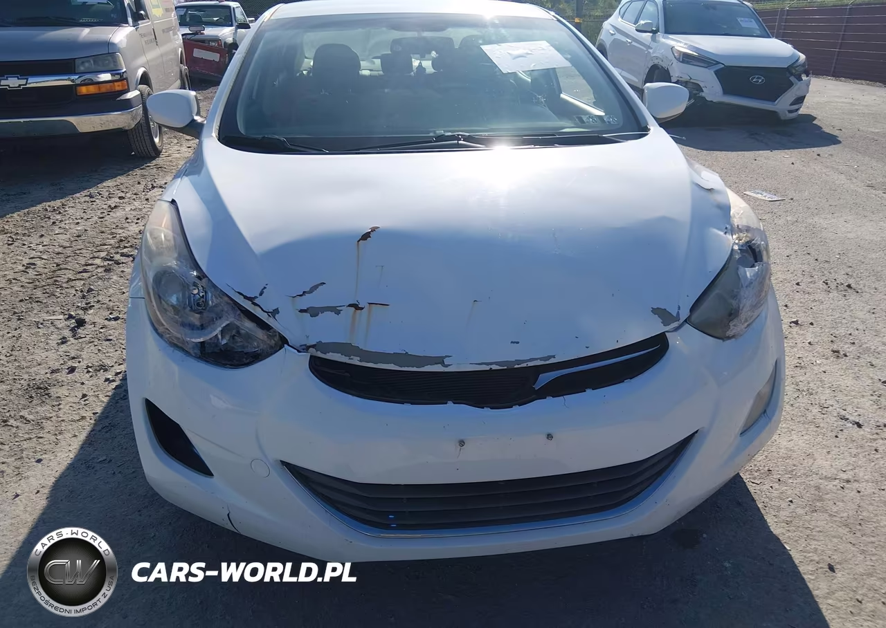 2013 Hyundai Elantra Gls VIN:5NPDH4AE4DH442672 - 6