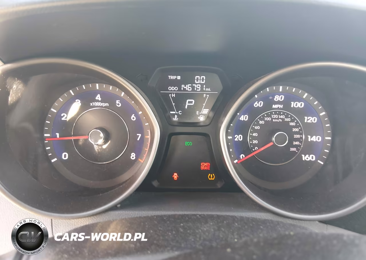 2013 Hyundai Elantra Gls VIN:5NPDH4AE4DH442672 - 7