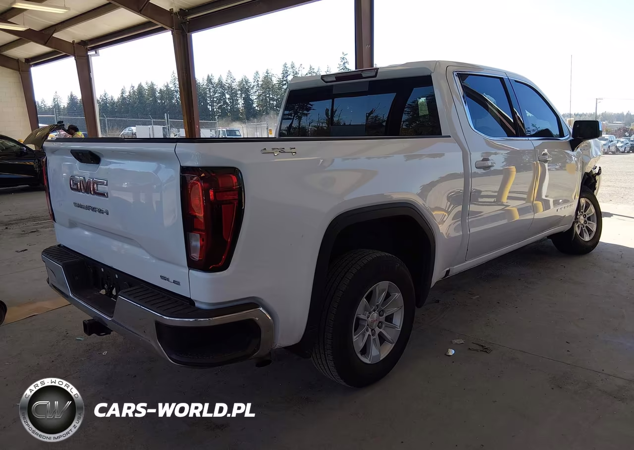 2024 GMC Sierra 1500 4Wd Short Box Sle VIN:1GTPUBEK6RZ330680 - 4