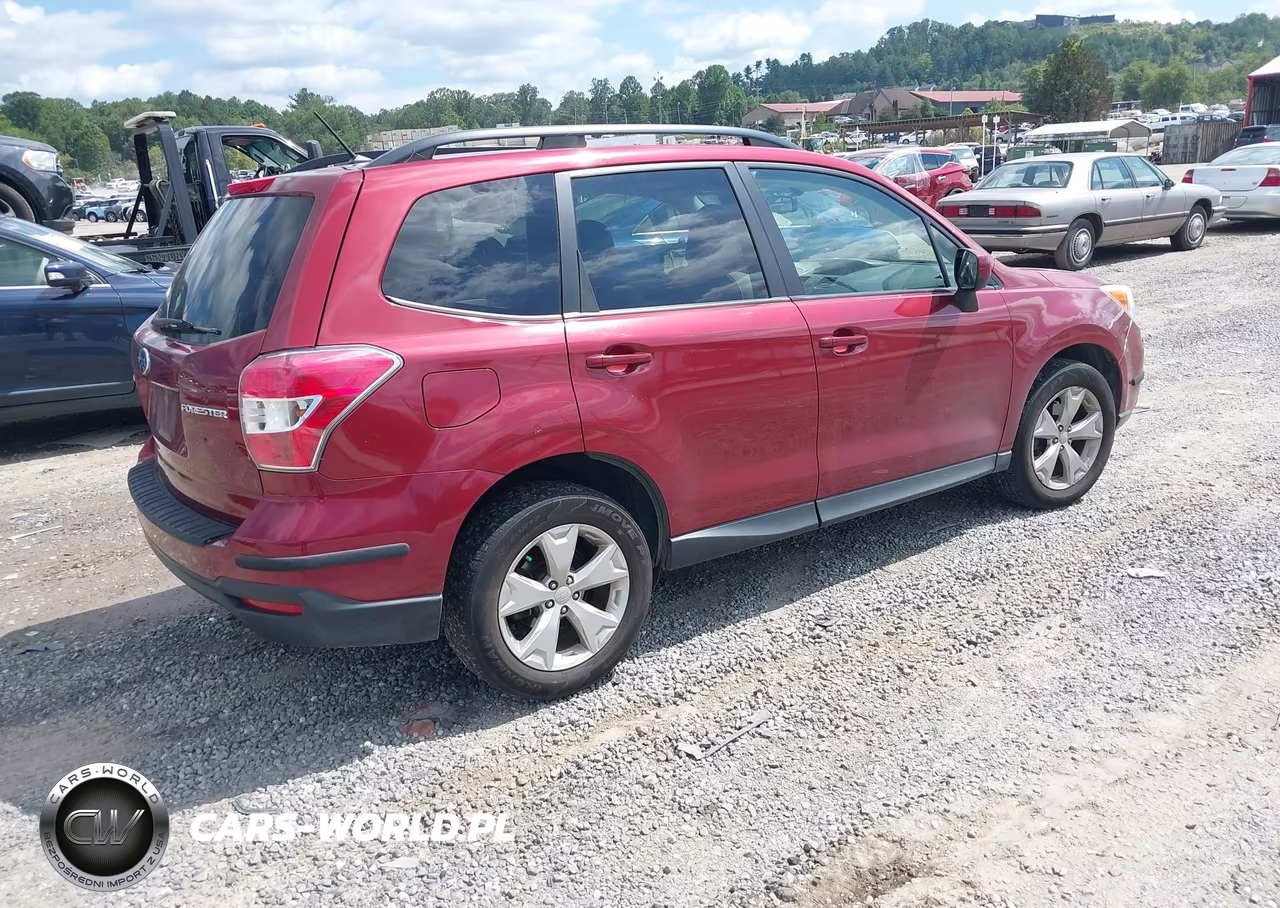 2015 Subaru Forester 2.5I Premium VIN:JF2SJADC3FH559313 - 4