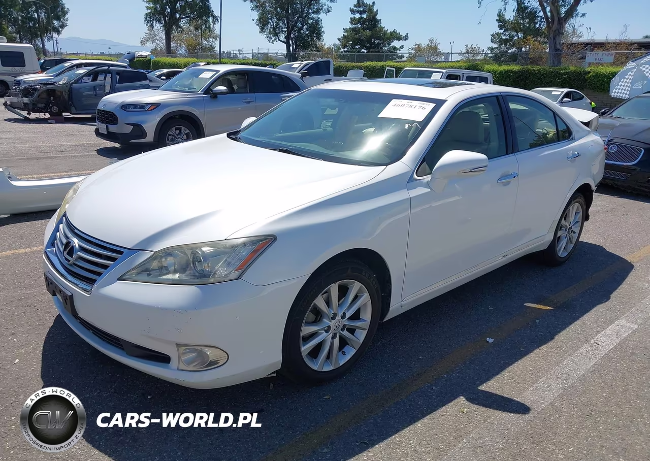 2012 Lexus Es 350 VIN:JTHBK1EG9C2505248 - 2