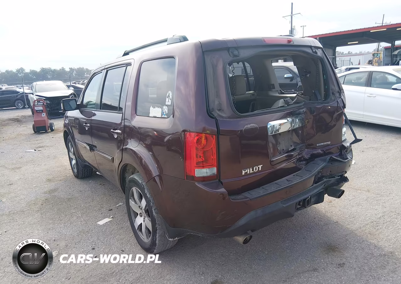 2014 Honda Pilot Touring VIN:5FNYF3H93EB016742 - 3