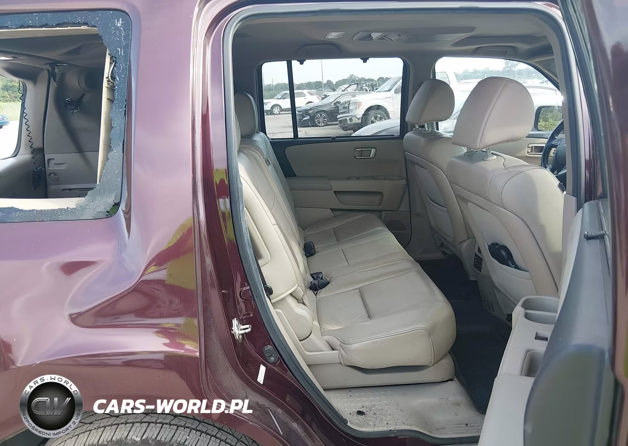 2014 Honda Pilot Touring VIN:5FNYF3H93EB016742 - 8