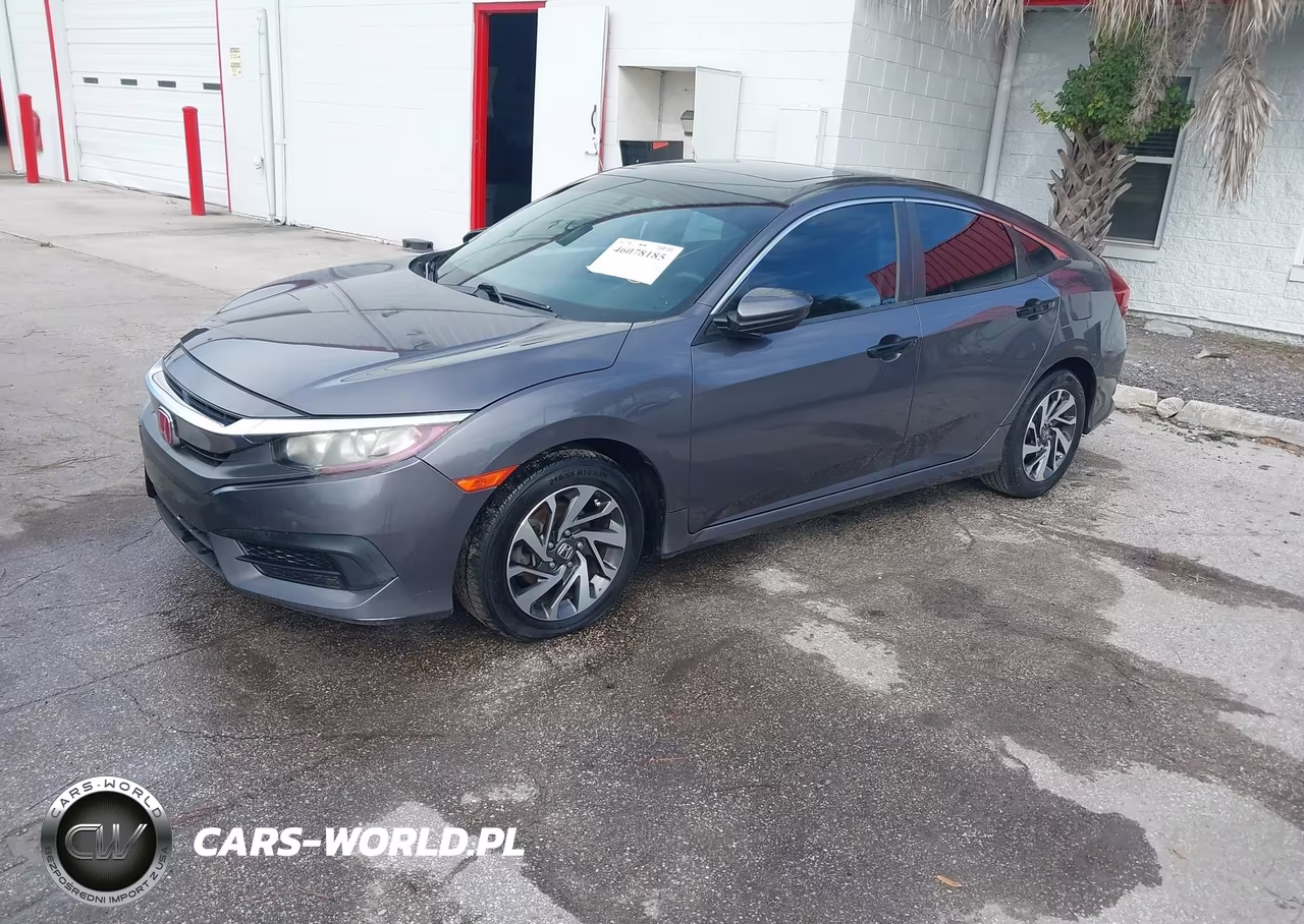 2016 Honda Civic Ex VIN:19XFC2F72GE246650 - 2