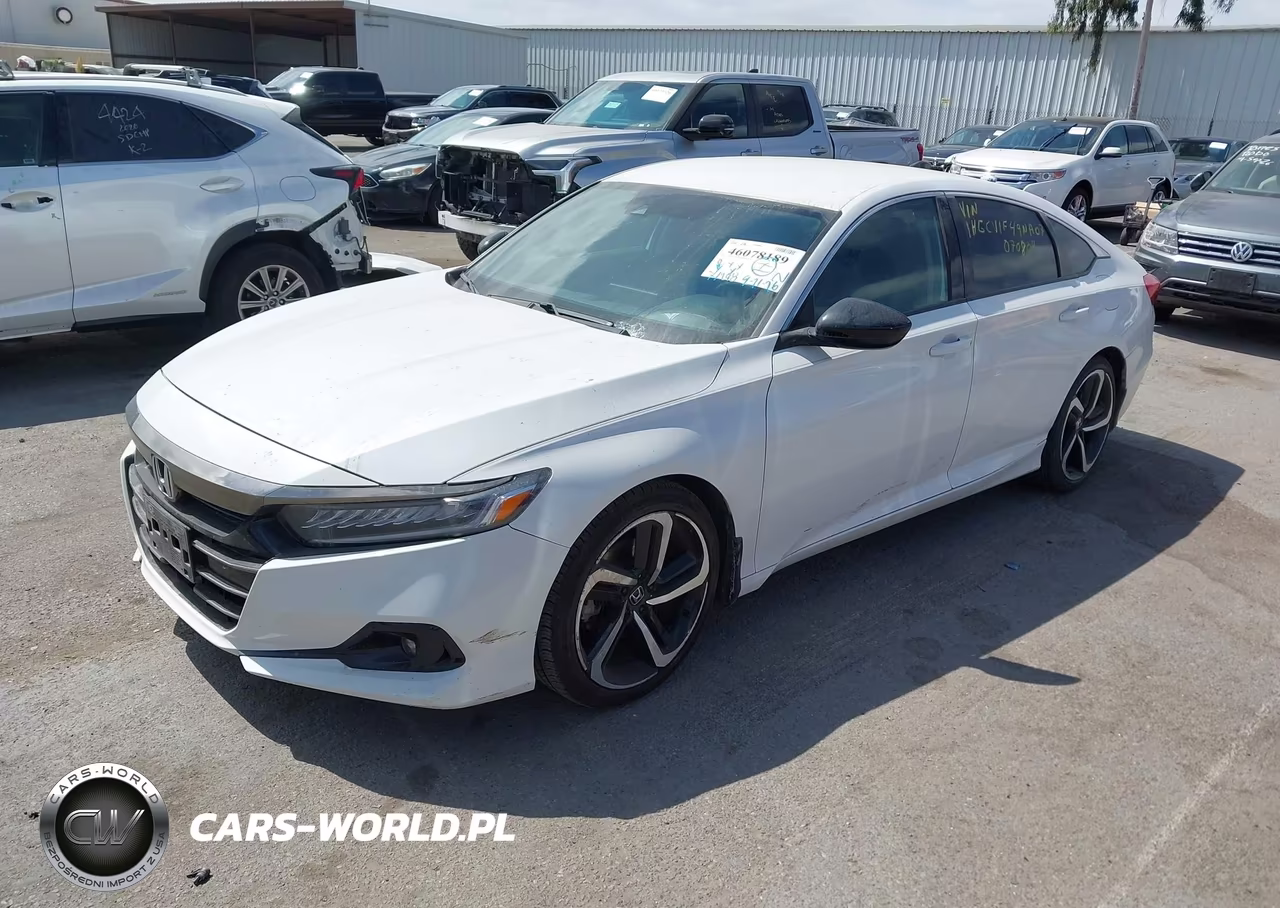 2022 Honda Accord Sport Special Edition VIN:1HGCV1F49NA070808 - 2