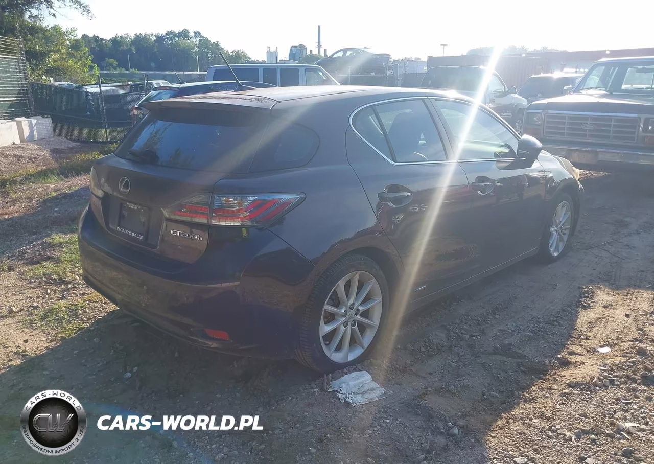 2012 Lexus Ct 200H Premium VIN:JTHKD5BH5C2078293 - 4