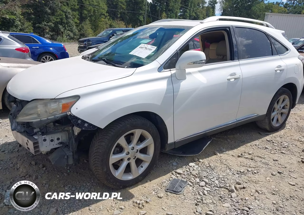 2010 Lexus Rx 350 VIN:2T2BK1BA2AC002947 - 2