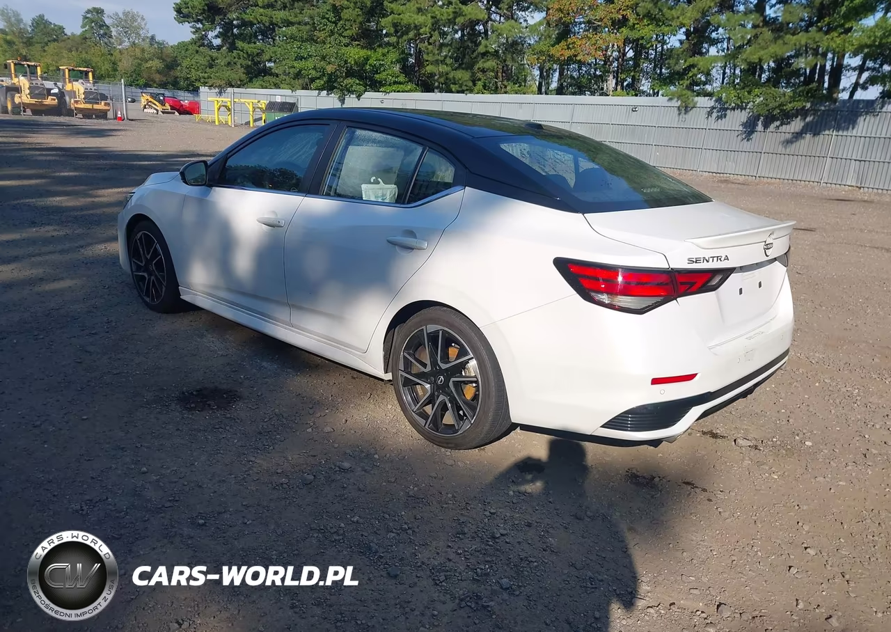 2024 Nissan Sentra Sr Xtronic Cvt VIN:3N1AB8DV5RY323713 - 3