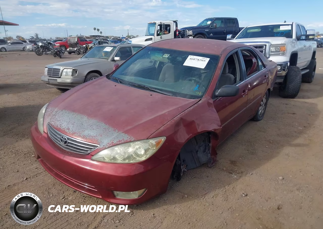 2005 Toyota Camry Xle VIN:4T1BE32K35U393787 - 2