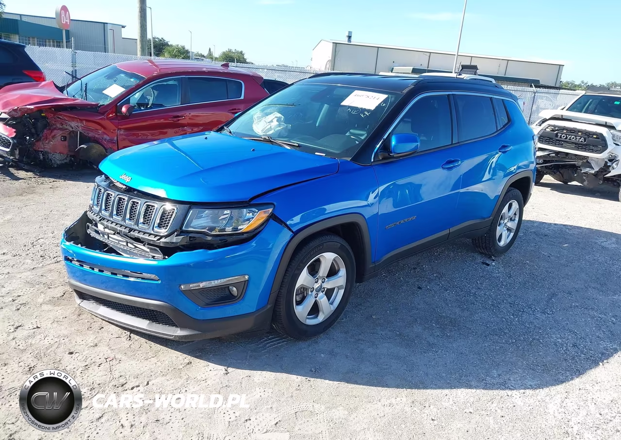 2018 Jeep Compass Latitude 4X4 VIN:3C4NJDBB5JT202569 - 2