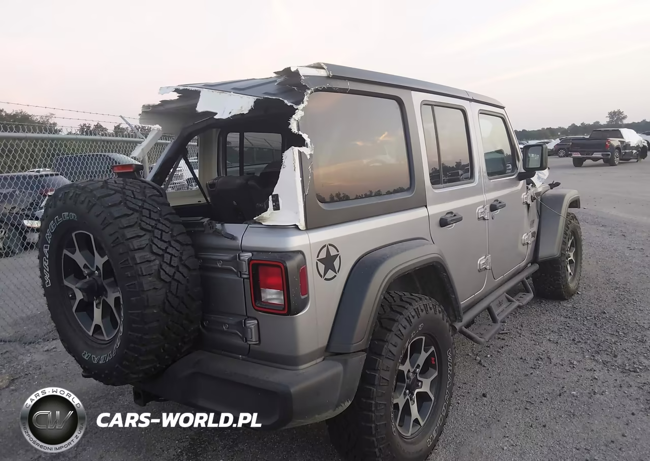 2021 Jeep Wrangler Unlimited Freedom 4X4 VIN:1C4HJXDN9MW600551 - 4