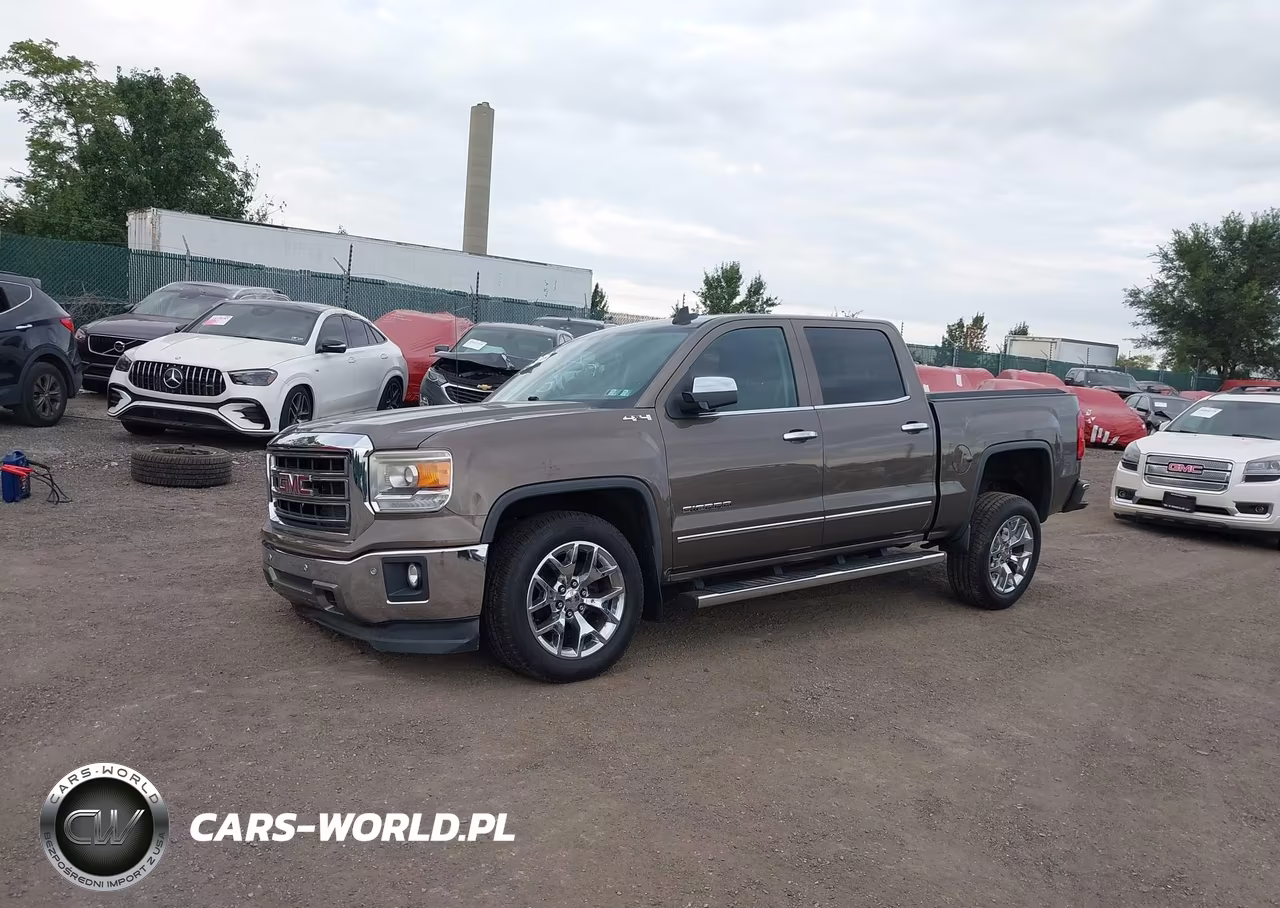 2015 GMC Sierra 1500 Slt VIN:3GTU2VEC0FG104567 - 2