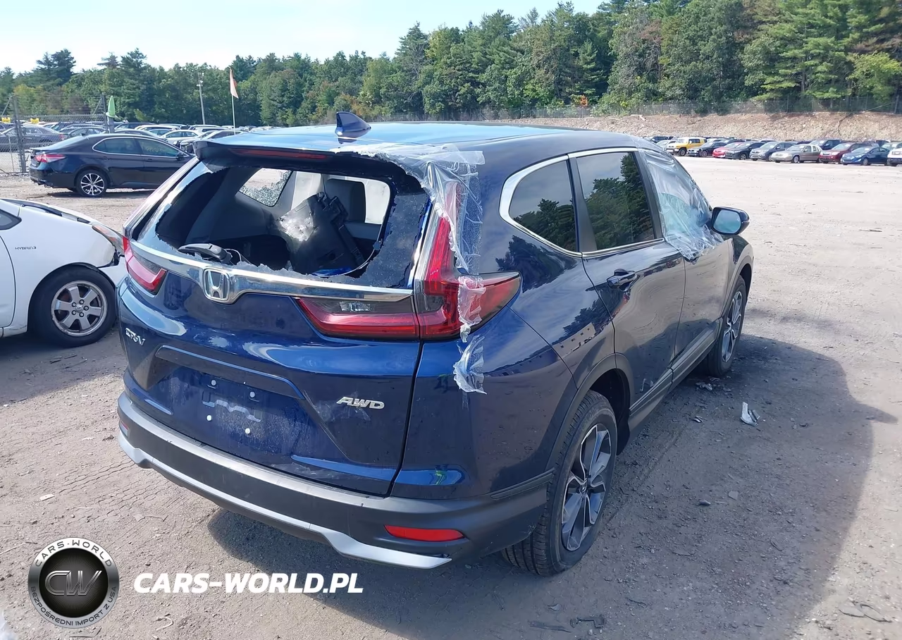 2022 Honda Cr-V Awd Ex-L VIN:2HKRW2H80NH603410 - 4