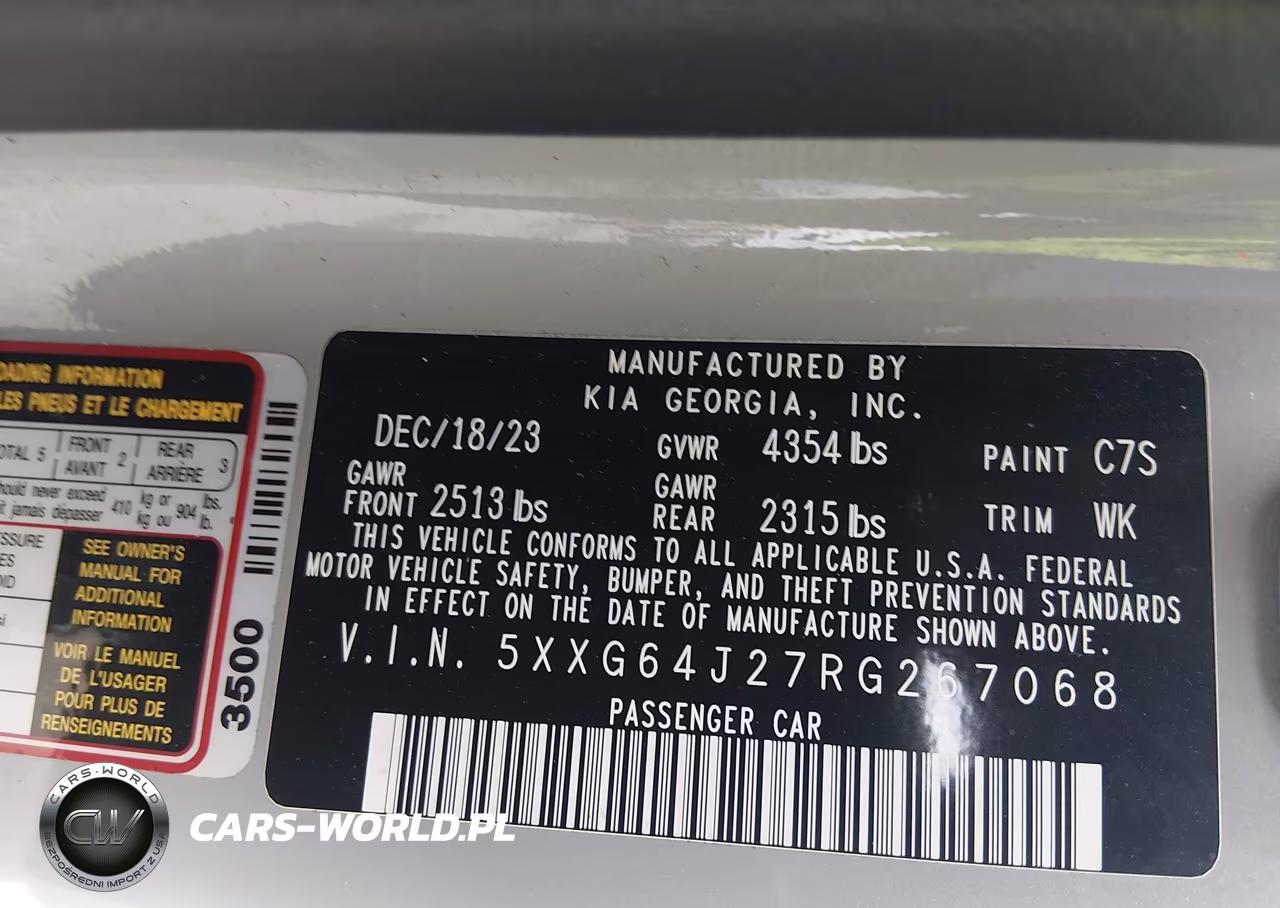 2024 Kia K5 Gt-Line VIN:5XXG64J27RG267068 - 9
