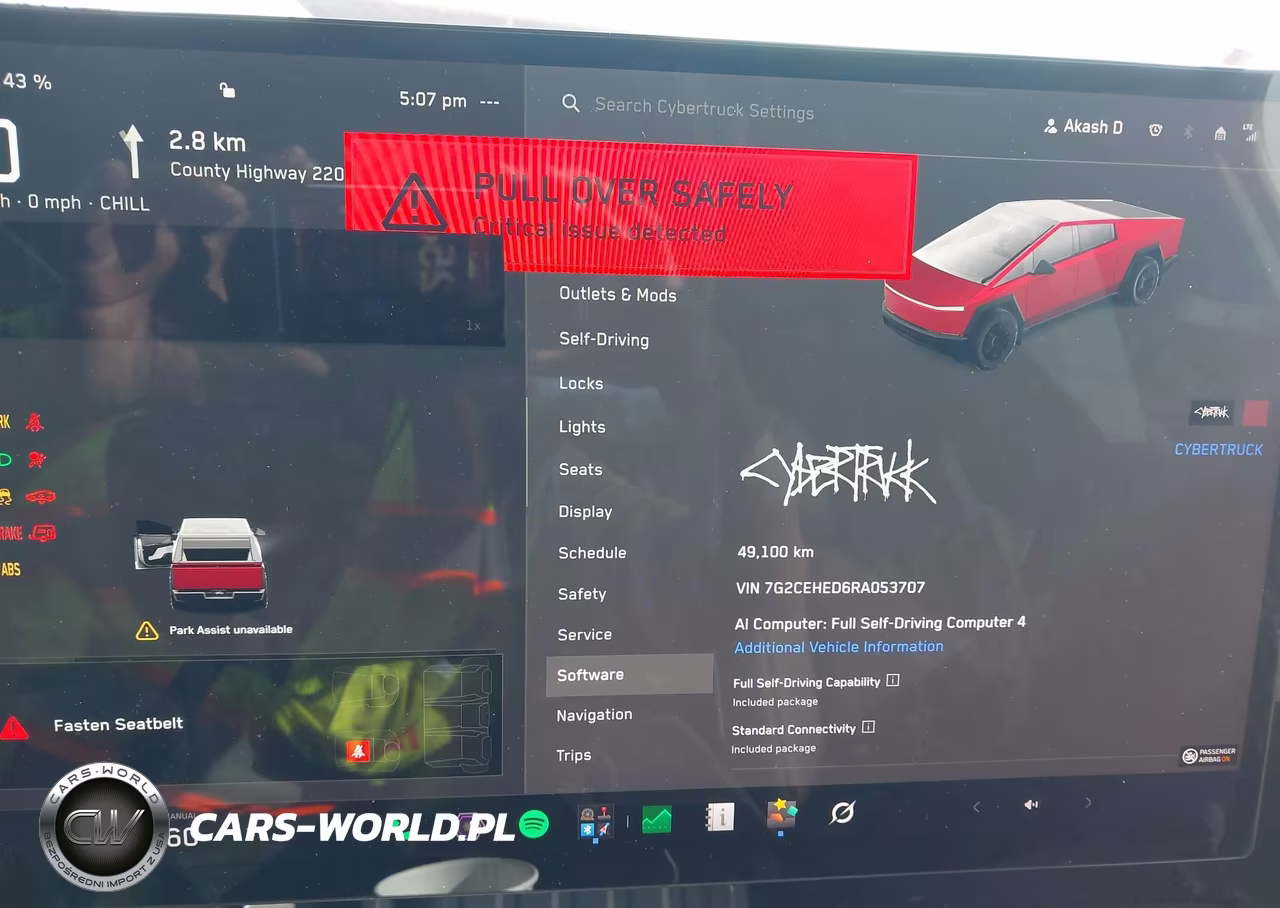 2024 Tesla Cybertruck All-Wheel Drive VIN:7G2CEHED6RA053707 - 7