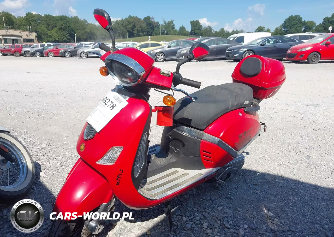 2008 Fly Scooter Bello VIN:L5YTCKPA481217676 - 2