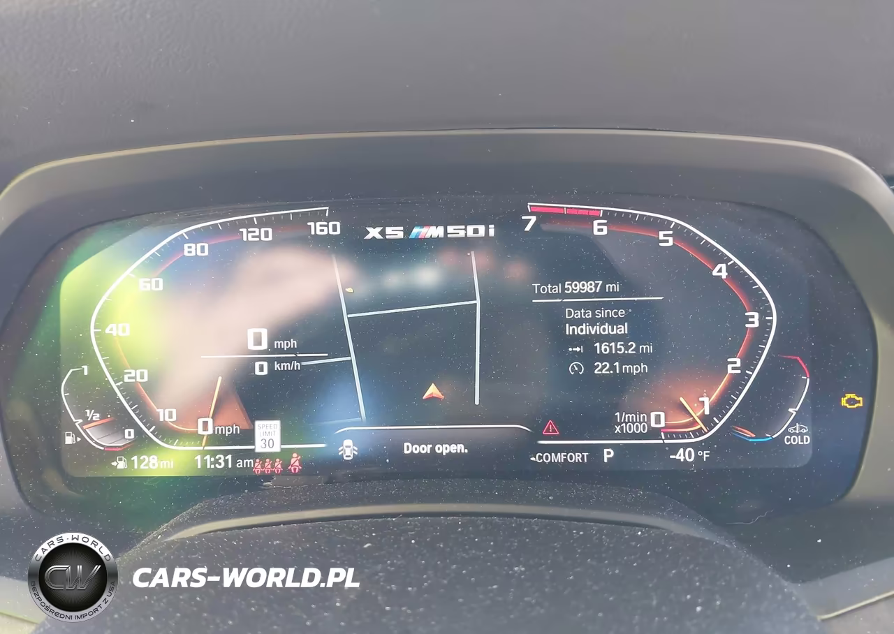 2021 BMW X5 M50I VIN:5UXJU4C09M9E70445 - 7