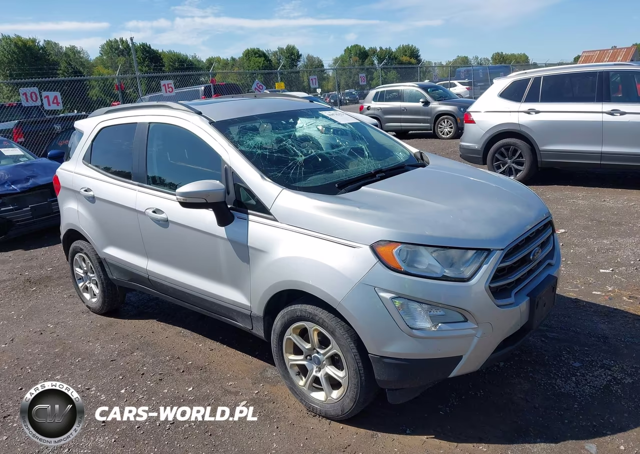 2018 Ford Ecosport Se VIN:MAJ6P1UL2JC244822 - 1