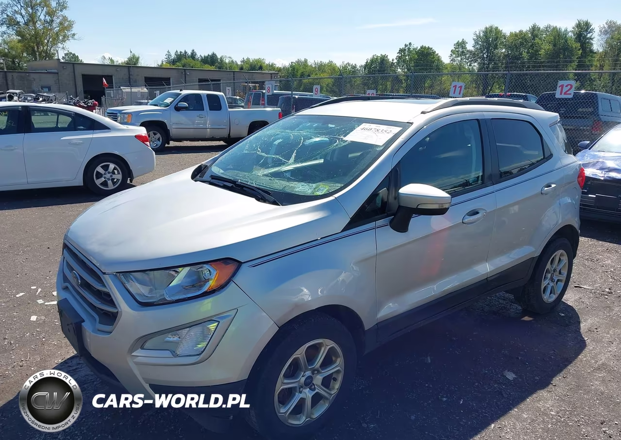 2018 Ford Ecosport Se VIN:MAJ6P1UL2JC244822 - 2