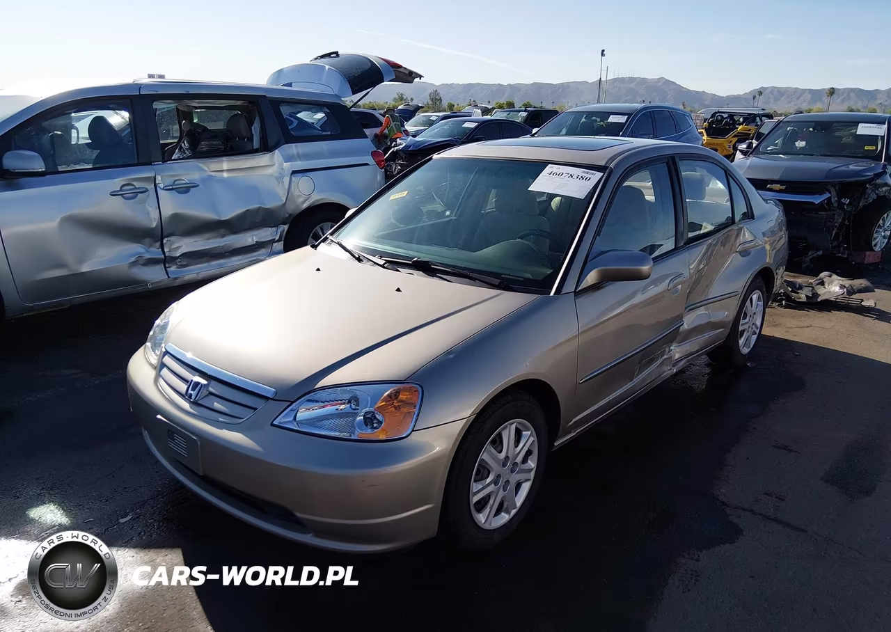 2003 Honda Civic Ex VIN:2HGES26763H514677 - 2