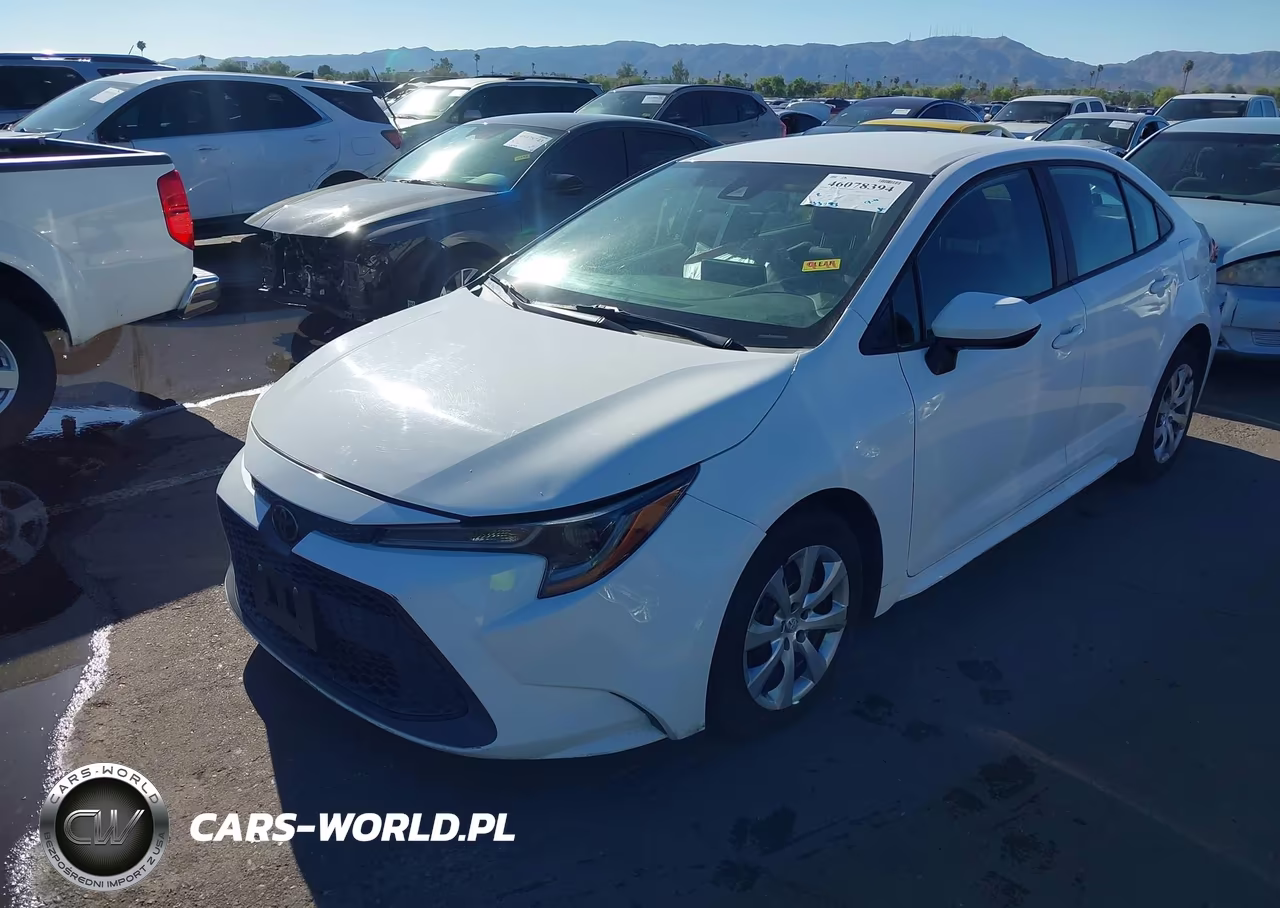 2020 Toyota Corolla Le VIN:5YFEPRAE1LP106676 - 2