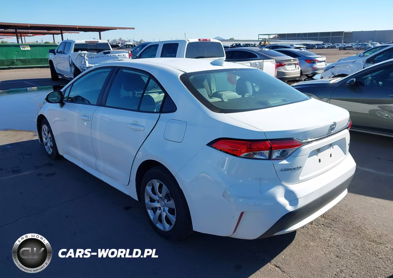 2020 Toyota Corolla Le VIN:5YFEPRAE1LP106676 - 3