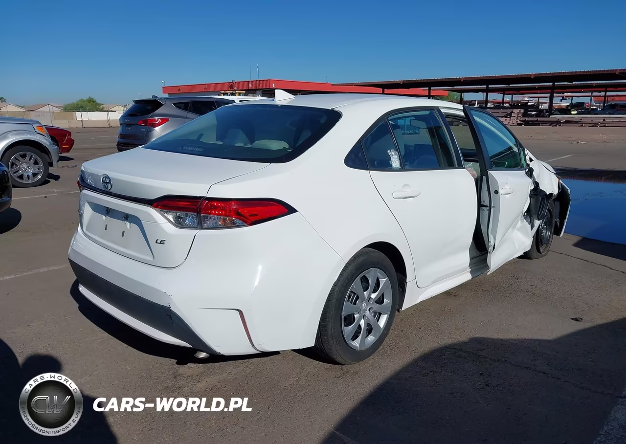 2020 Toyota Corolla Le VIN:5YFEPRAE1LP106676 - 4