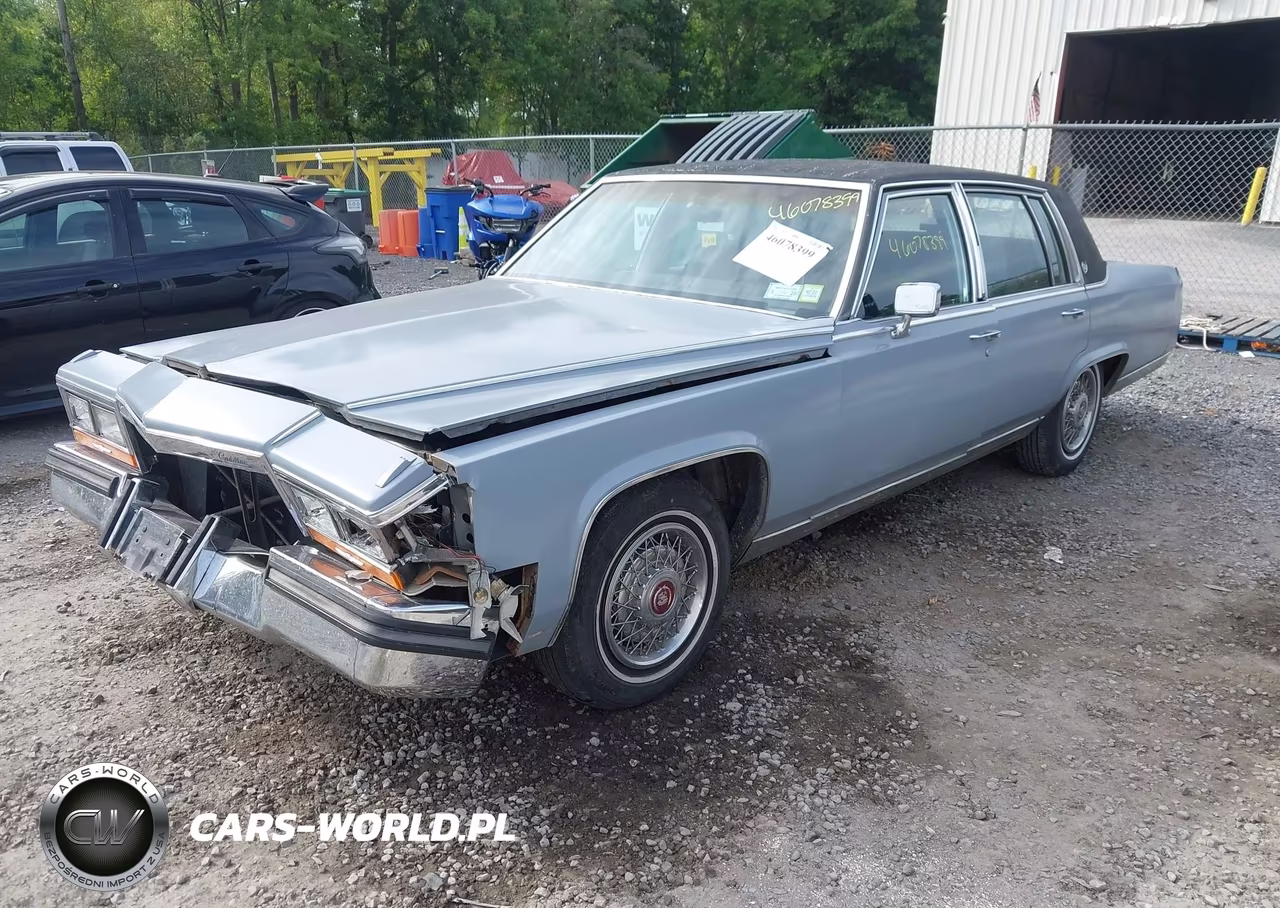 1988 Cadillac Brougham VIN:1G6DW51YXJ9717233 - 2