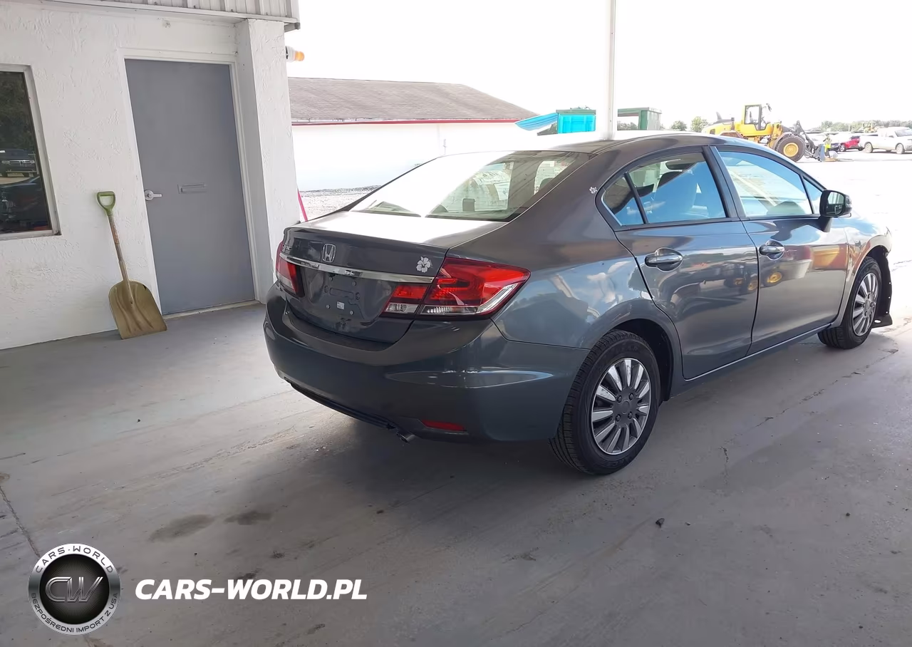 2013 Honda Civic Lx VIN:19XFB2F58DE026250 - 4