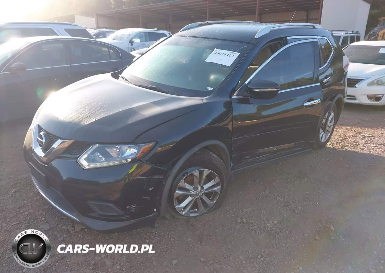 2015 Nissan Rogue Sv VIN:KNMAT2MT8FP514738 - 2