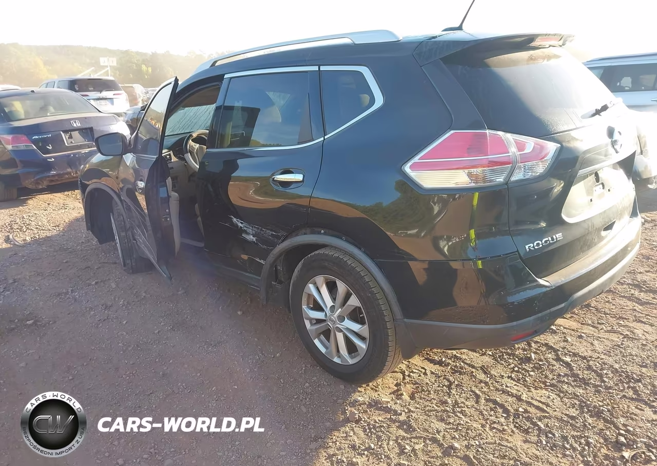 2015 Nissan Rogue Sv VIN:KNMAT2MT8FP514738 - 3