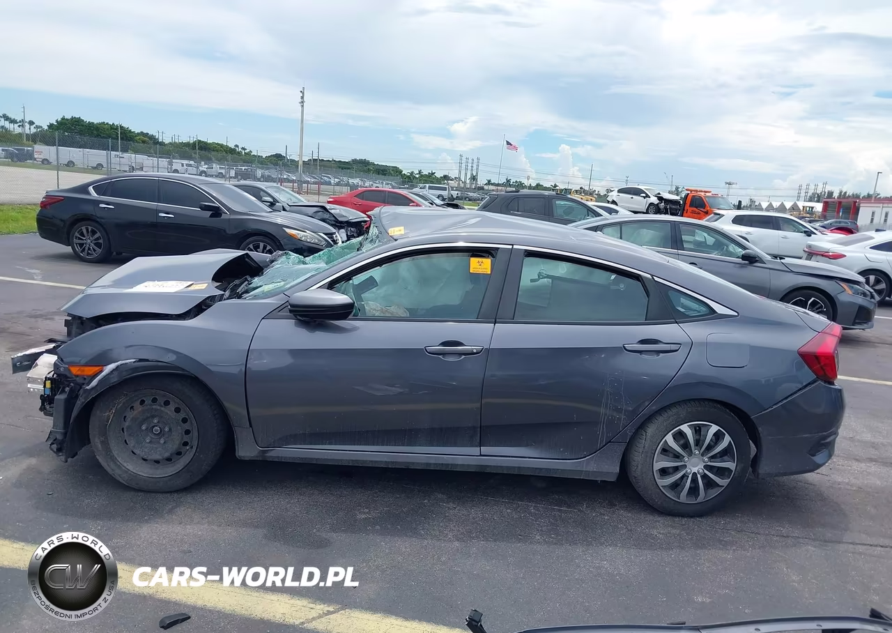 2021 Honda Civic Lx VIN:2HGFC2F6XMH528124 - 15