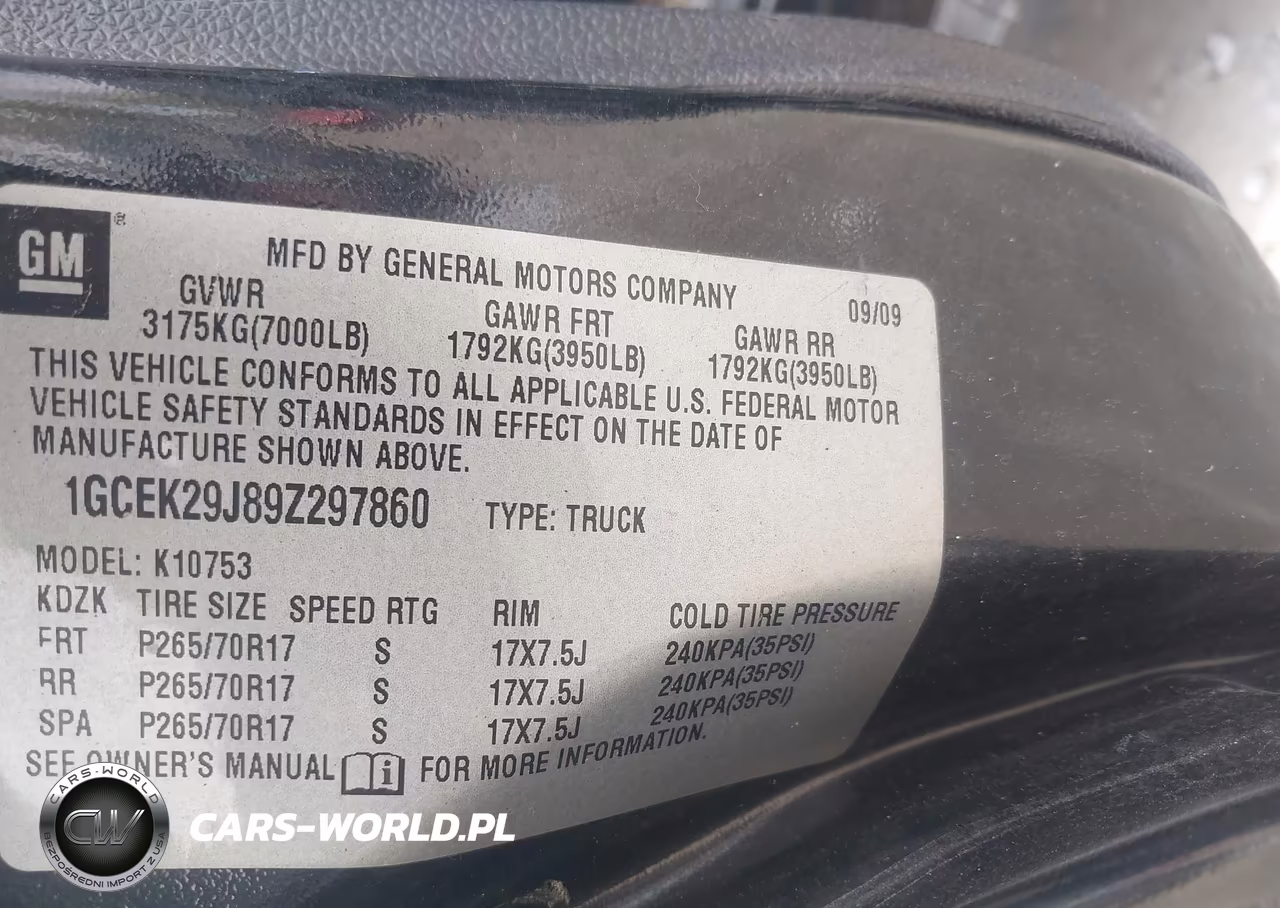 2009 Chevrolet Silverado 1500 Lt VIN:1GCEK29J89Z297860 - 9