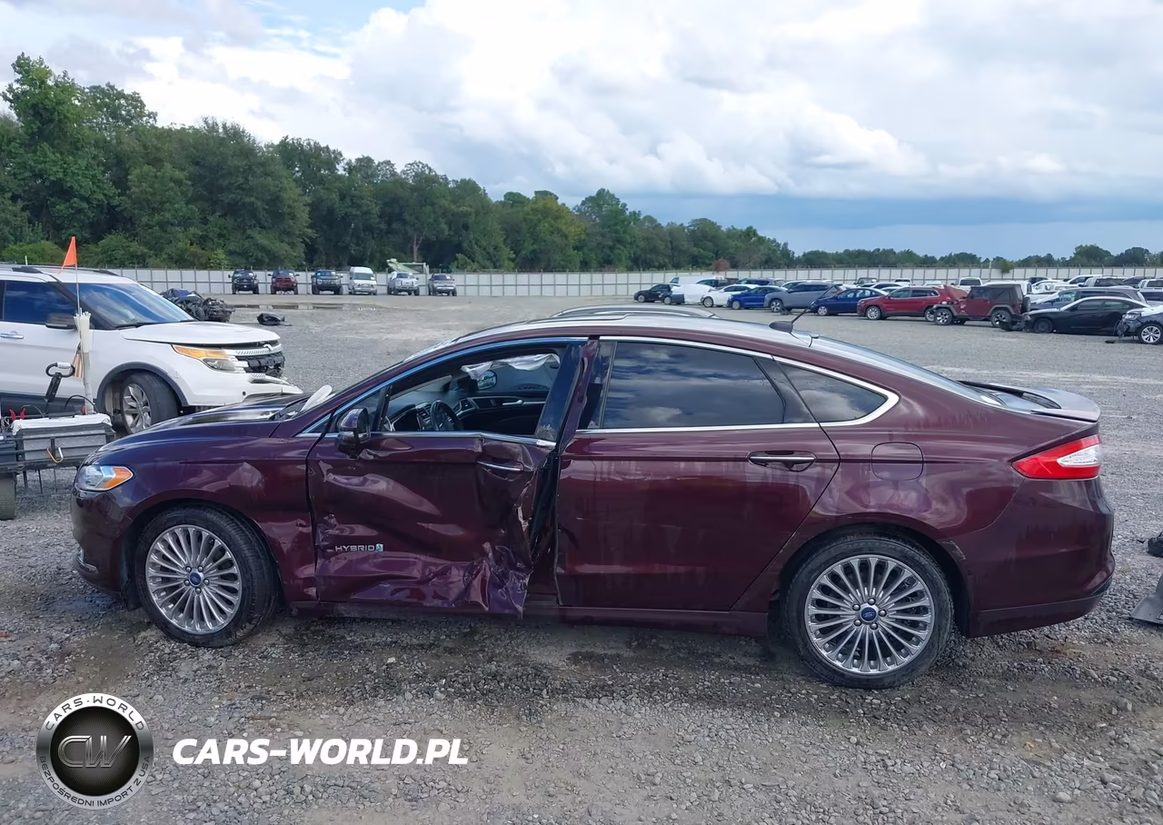 2013 Ford Fusion Hybrid Titanium VIN:3FA6P0RU6DR289232 - 14