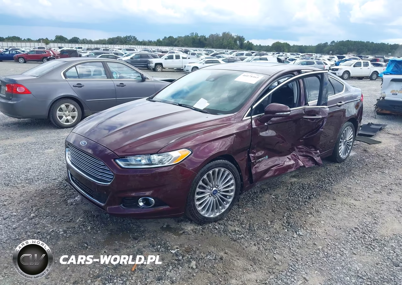 2013 Ford Fusion Hybrid Titanium VIN:3FA6P0RU6DR289232 - 2