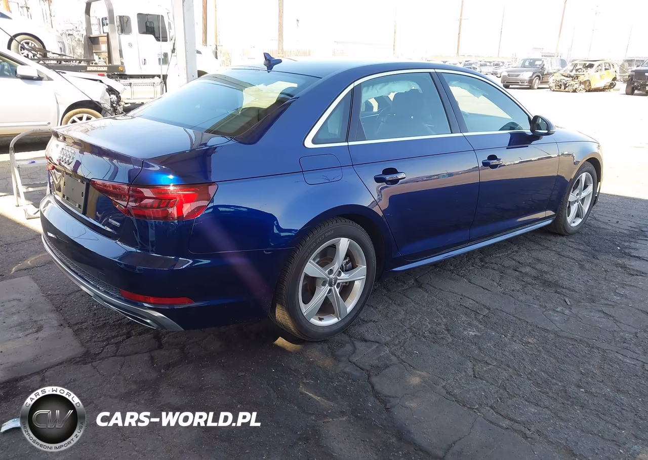 2019 Audi A4 45 Premium VIN:WAUDNAF40KA013439 - 4