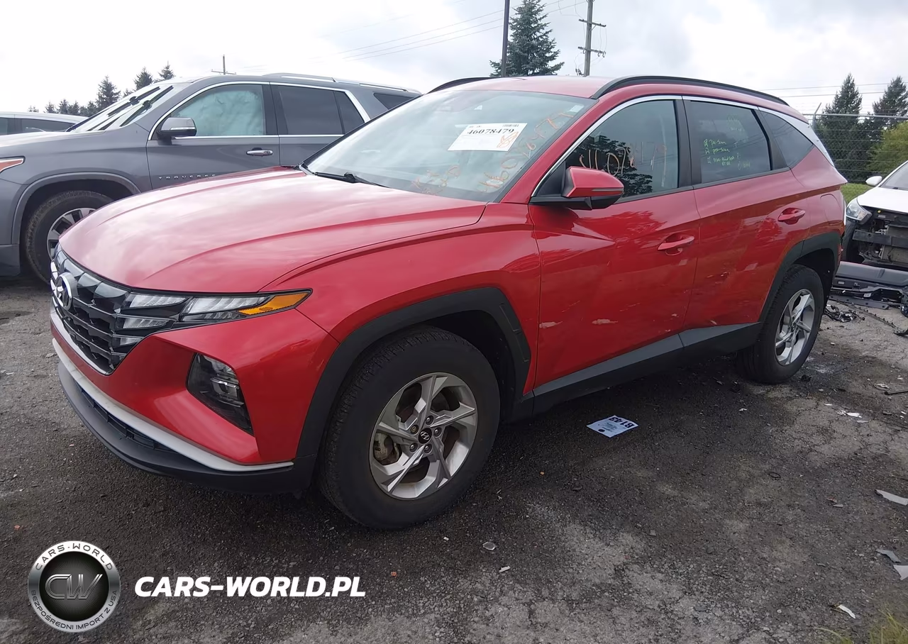 2022 Hyundai Tucson Sel VIN:5NMJBCAEXNH026381 - 2