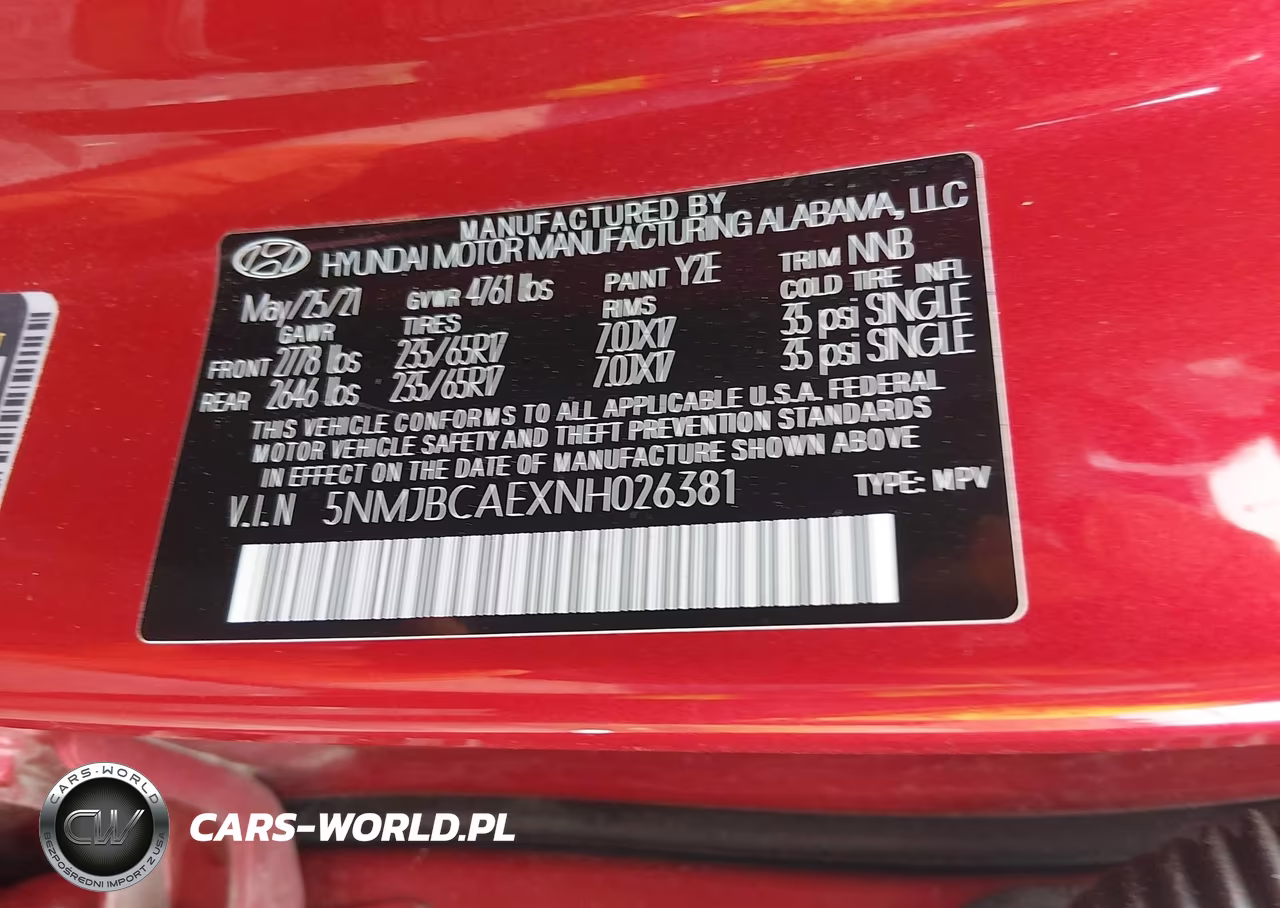 2022 Hyundai Tucson Sel VIN:5NMJBCAEXNH026381 - 9