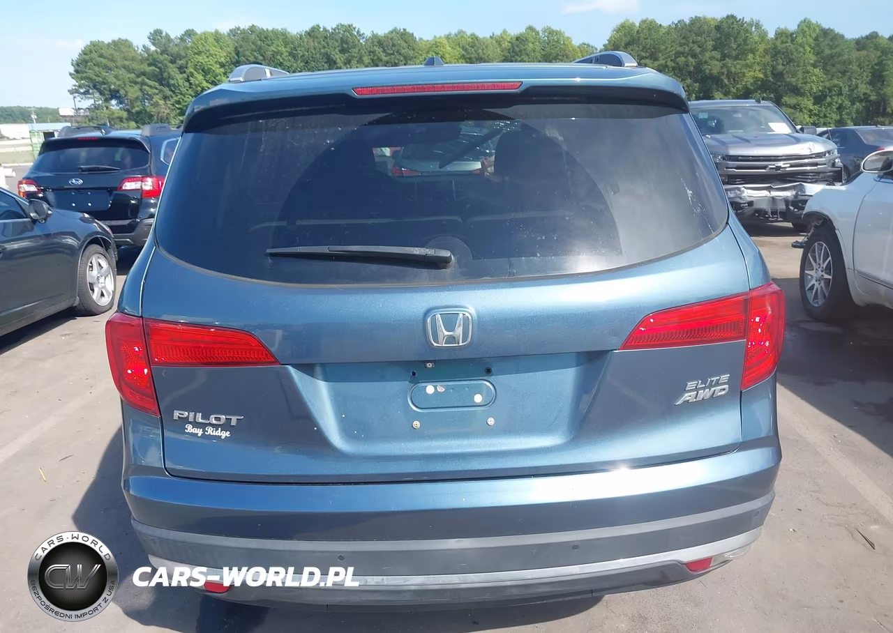 2017 Honda Pilot Elite VIN:5FNYF6H07HB066910 - 16