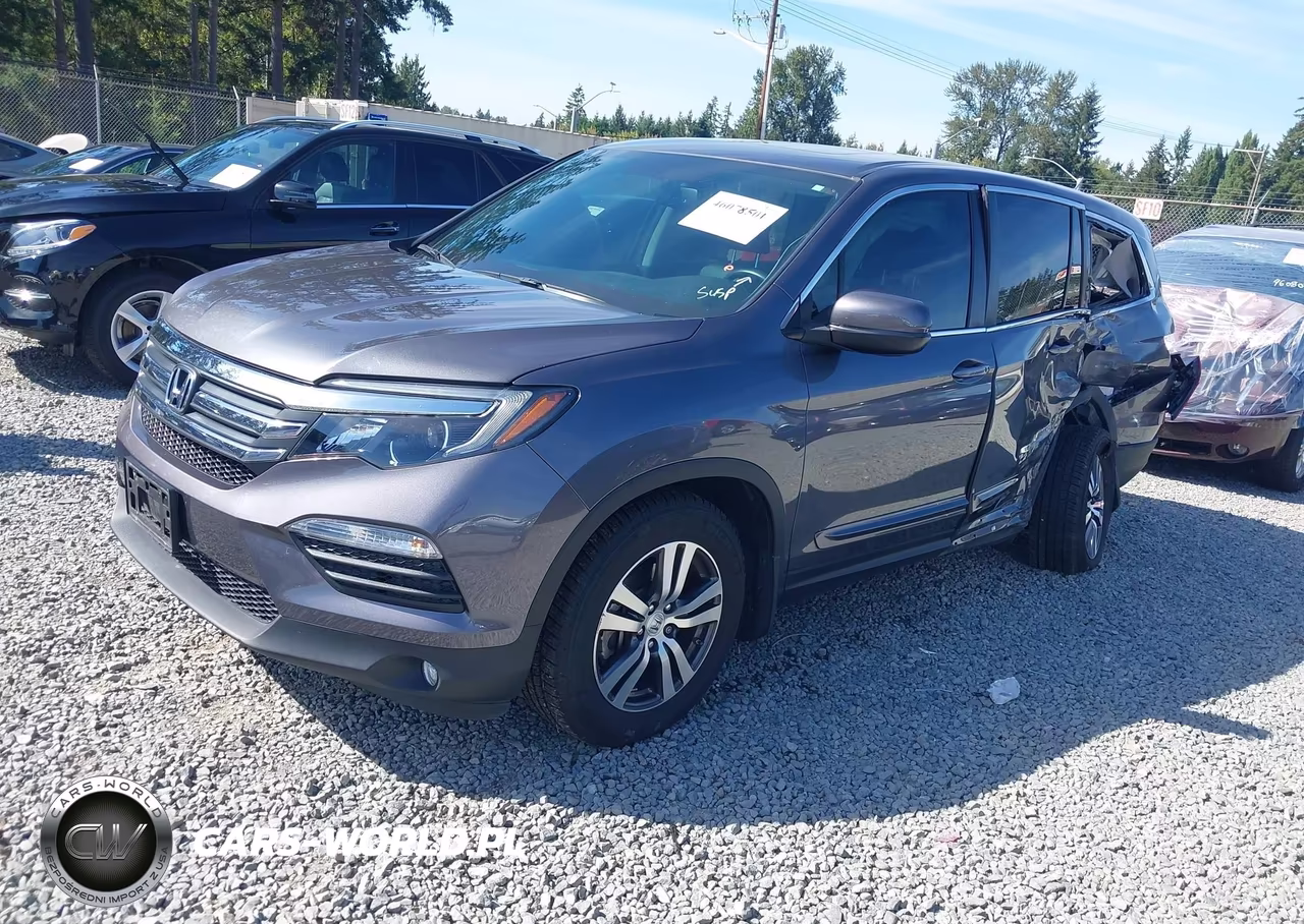 2016 Honda Pilot Exln VIN:5FNYF6H78GB092363 - 2