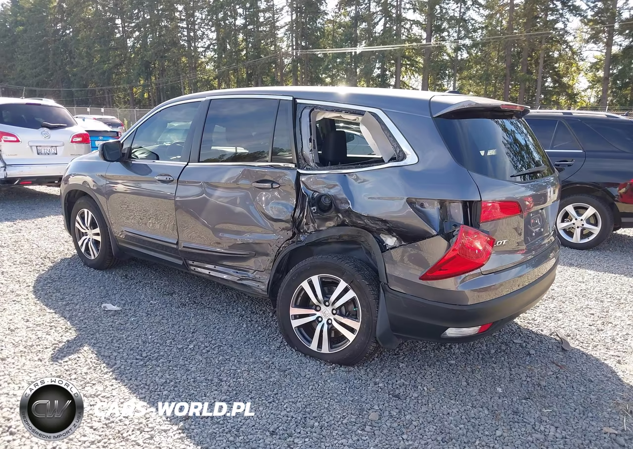 2016 Honda Pilot Exln VIN:5FNYF6H78GB092363 - 3